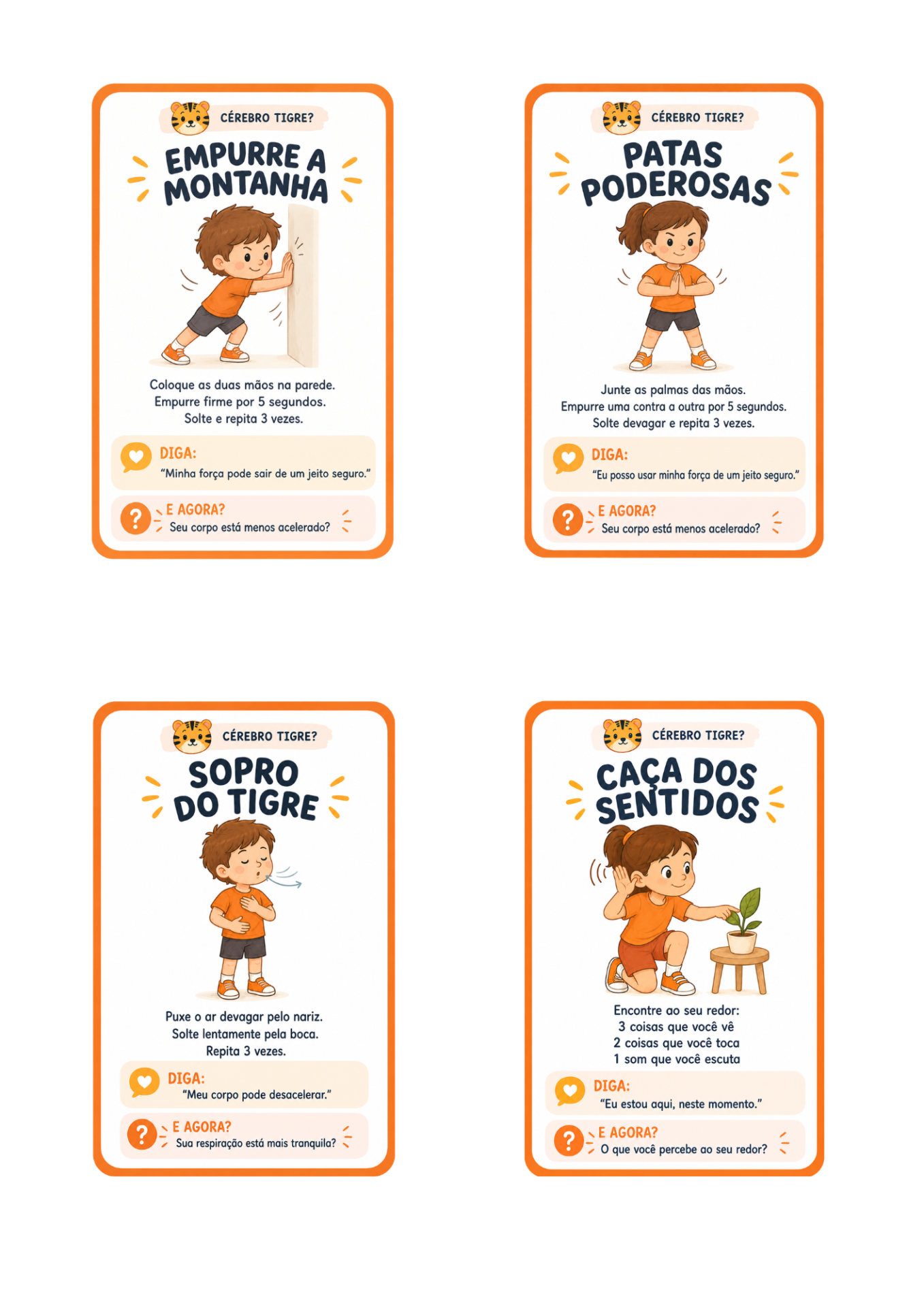 Carta ilustrada de regulação