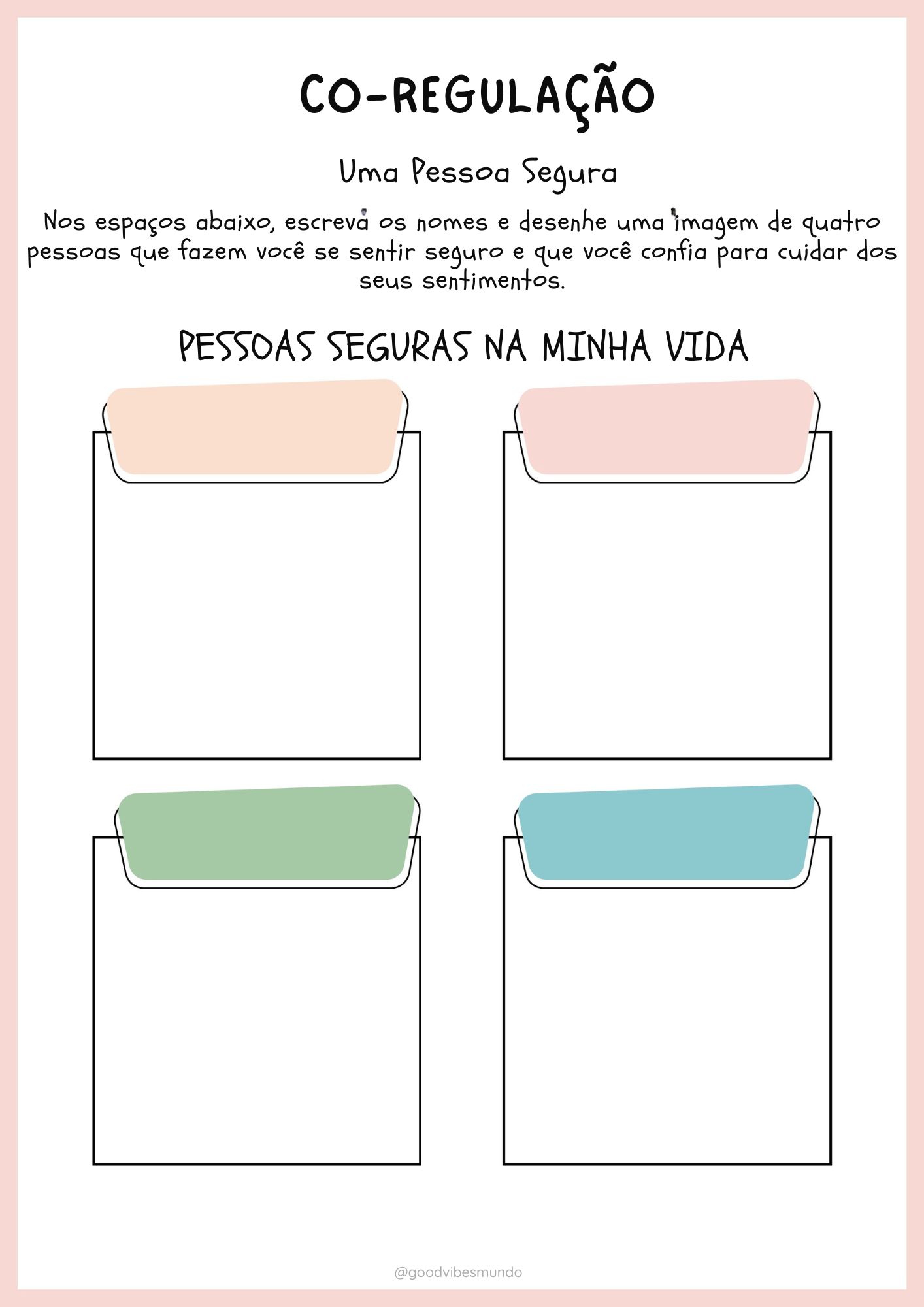 Página interna do caderno