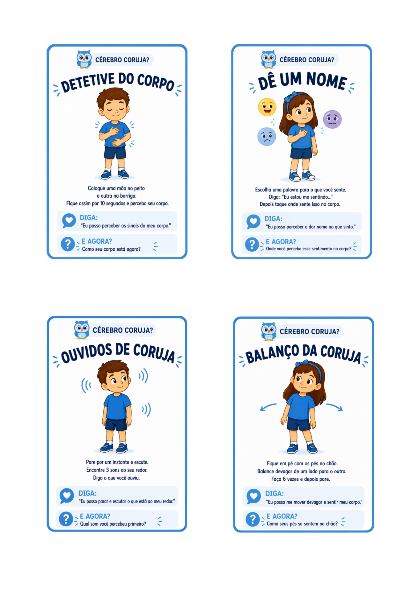 Carta ilustrada de regulação