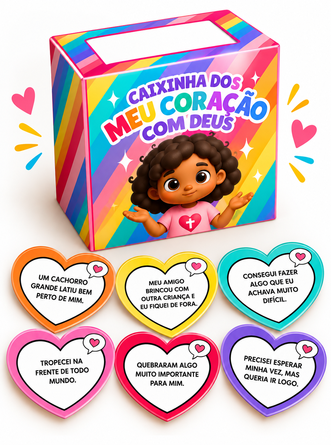 Caixinha Meu Coração com Deus